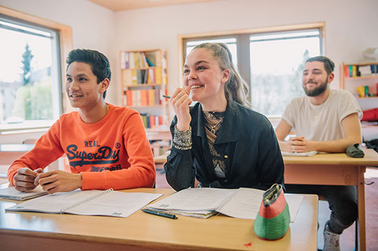 Schüler:innen im Lernwerk Abiturforbereitungskurs 