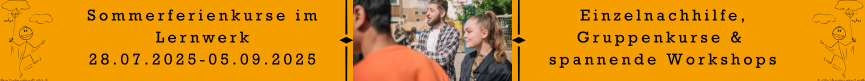 Sommerferienkurse im Lernwerk