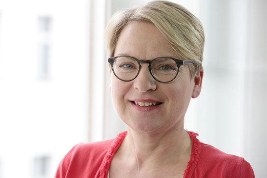 Pressesprecherin Claudia Hamboch