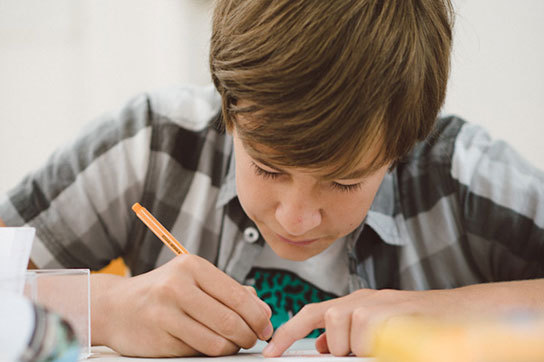 Schüler nutz unseren Vorbereitungskurs "Fit für die nächste Klasse"