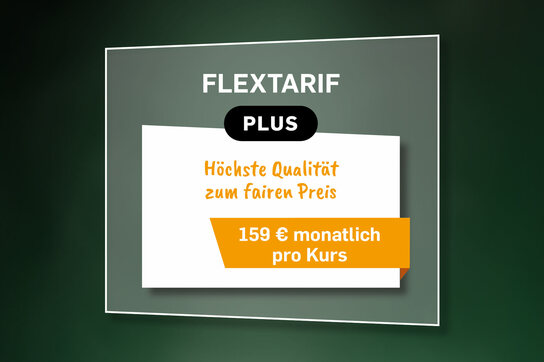 Unter den Flextarif Plus fallen alle Kurse mit erhöhtem Aufwand