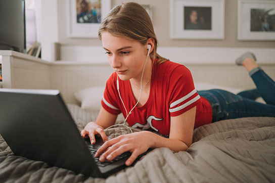 Teilnehmerin eines unserer Fit für die nächste Klasse Kurses in den Sommerferien