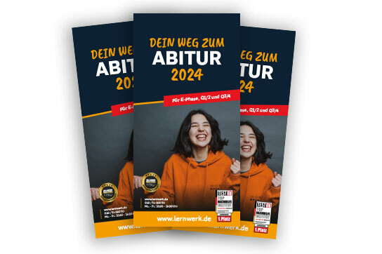 Broschüre über Vorbereitungskurse zum Abitur 2024