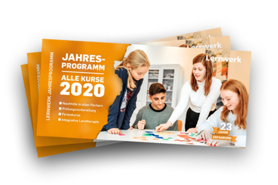 Das Lernwerk Jahresprogramm 2020 zum Download