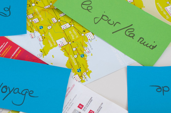 Vokabelkarten aus der Französisch-Nachhilfe im Lernwerk