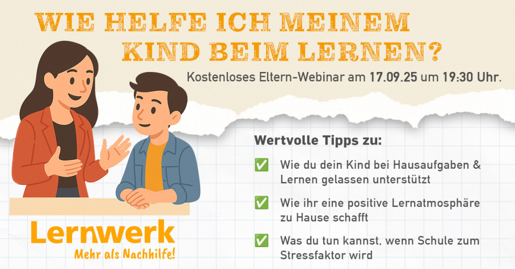 Wie helfe ich meinem Kind beim Lernen?
