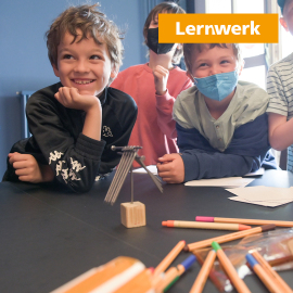 ALBA & Lernwerk Sommercamp: Kinder knobeln