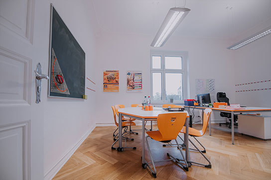 Büro der Filialleitung im Lernwerk Mariendorf