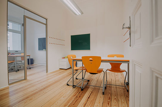 Räume für Einzelunterricht im Lernwerk Mariendorf
