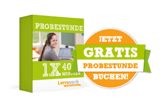 Überzeugen Sie sich von unserer Online-Nachhilfe in einer kostenlosen Probestunde.
