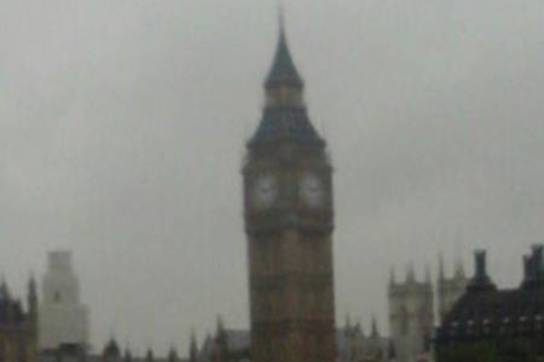 Big Ben im Londoner Nebel