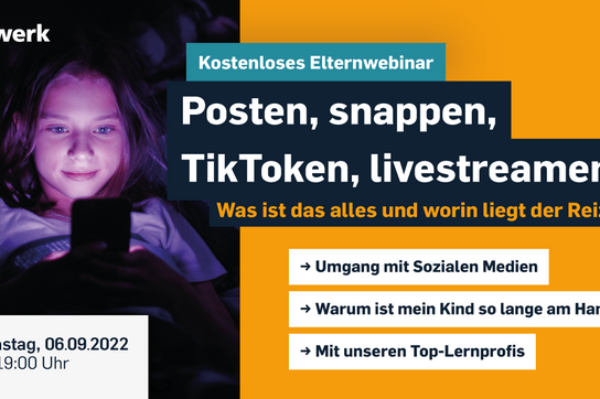 Posten, snappen, TikToken, livestreamen...Was genau ist das und wo liegt der Reiz?